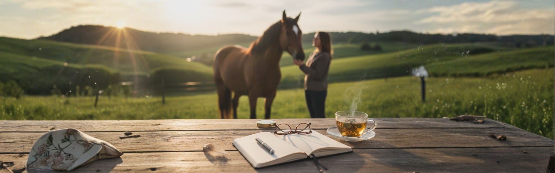 Terug naar jezelf via de weg van het paard